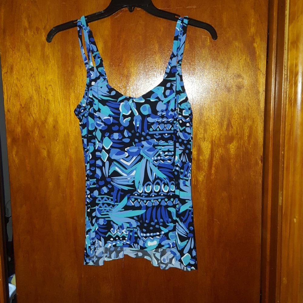 Beautiful plus size tankini top